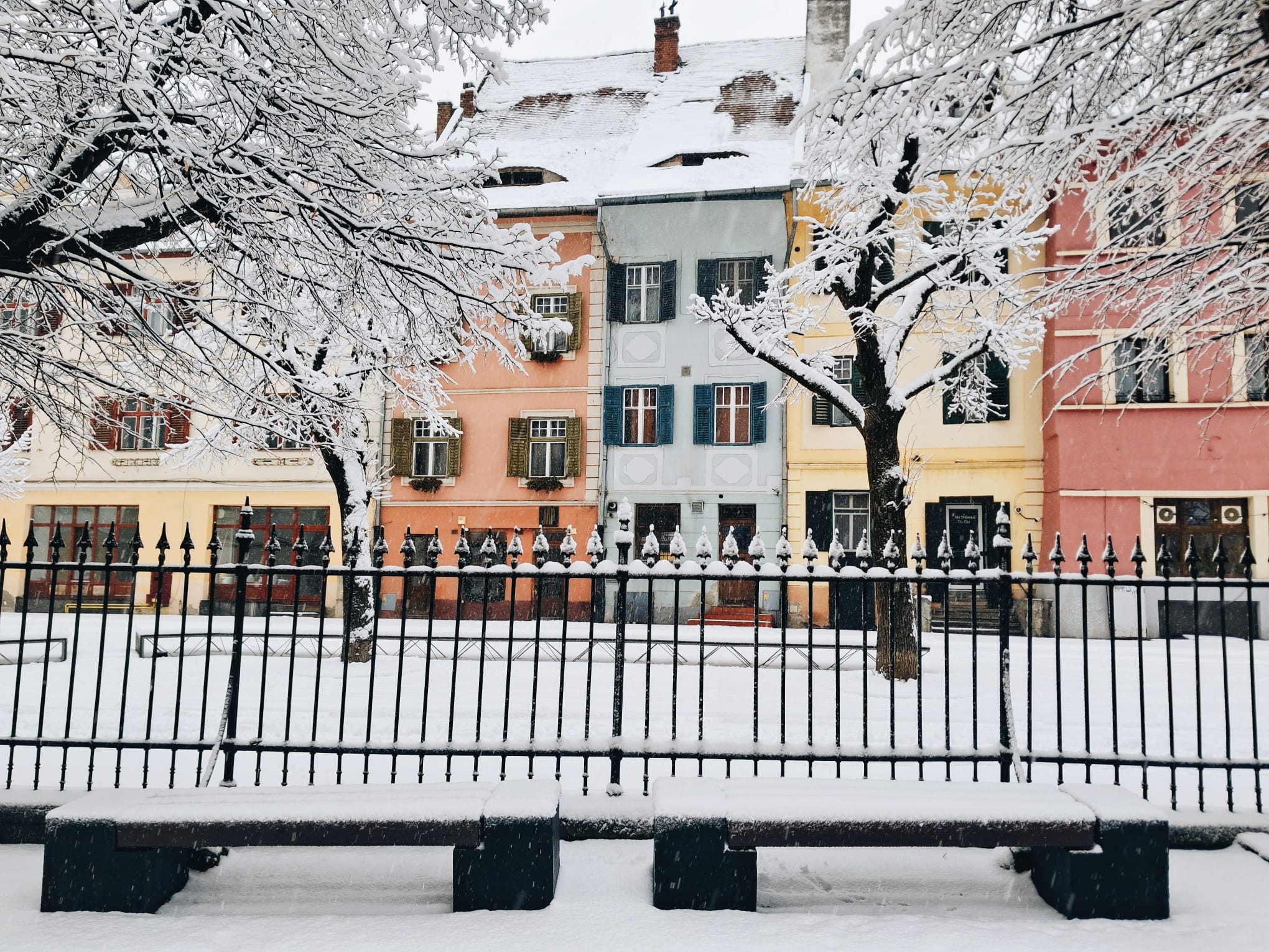 Winter in Sibiu
